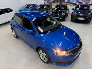 2016 Skoda Fabia 1.0 Se Euro 6 (s/s) 5dr in Blue — image 5