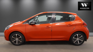 2016 Peugeot 208 1.2 Puretech Active Design Menthol Orange 5dr Low Tax+1 Keeper in Orange — image 5