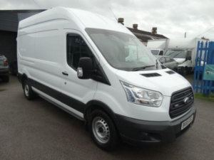 2015 Ford Transit 2.2 Tdci 350 Fwd L3 H3 Euro 5 5dr in White — image 3