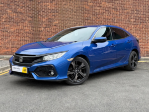 2019 Honda Civic 1.6 I-Dtec Sr Auto Euro 6 (s/s) 5dr in Blue — image 6