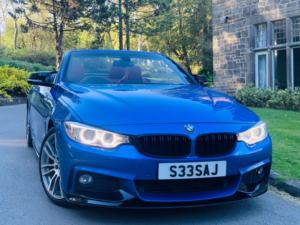 2015 BMW 4 Series 2.0 420d M Sport Convertible in Blue — image 2