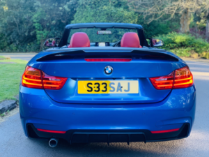 2015 BMW 4 Series 2.0 420d M Sport Convertible in Blue — image 5