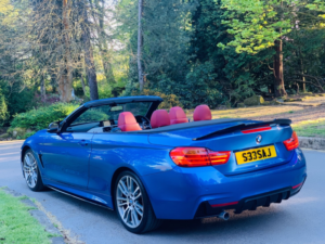 2015 BMW 4 Series 2.0 420d M Sport Convertible in Blue — image 6