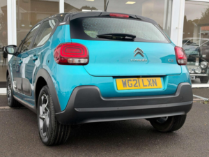 2021 Citroen C3 1.2 Puretech Shine Euro 6 (s/s) 5dr in Blue — image 2