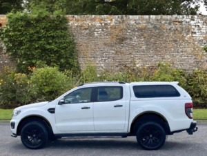 2021 Ford Ranger 2.0 Ecoblue Wildtrak Auto 4WD Euro 6 (s/s) 4dr in White — image 3