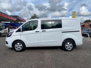 2023 Ford Transit Custom 2.0 300 Ecoblue Leader Crew Van Double Cab 5dr Diesel Manual L1 H1 Euro 6 (s/s) (105 Ps) in White — image 2