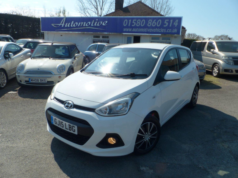 2015 Hyundai I10 1.0 Se in White — image 1