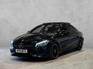 2018 Mercedes-Benz Cla 2.1 Cla220d Amg Line Night Edition (plus) Coupe 7g-Dct Euro 6 (s/s) 4dr in Black — image 4