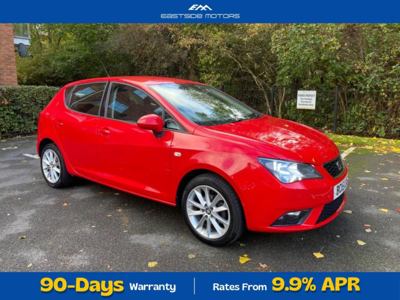 2015 SEAT Ibiza 1.4 Toca Euro 5 5dr in Red — image 1