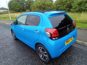 2015 Peugeot 108 1.2 Puretech Allure Top in Blue — image 6