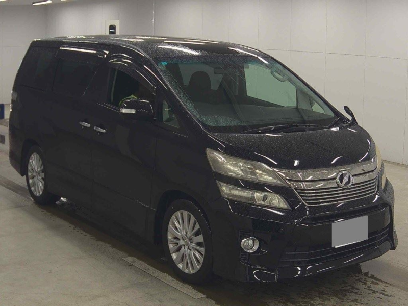 2012 Toyota Vellfire 2.4z 7 Seats in Black — image 1