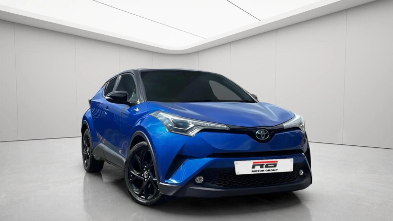 2019 Toyota C-Hr 1.8 Vvt-H Dynamic CVT Euro 6 (s/s) 5dr in Blue — image 1