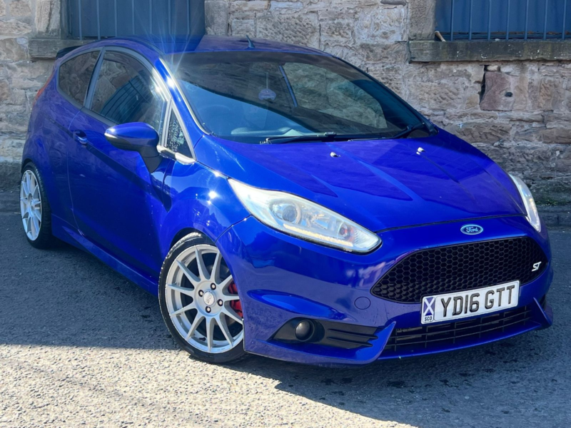 2016 Ford Fiesta 1.6t Ecoboost St-2 Hatchback 3dr Petrol Manual Euro 6 (182 Ps) in Blue — image 1