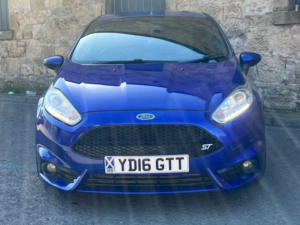 2016 Ford Fiesta 1.6t Ecoboost St-2 Hatchback 3dr Petrol Manual Euro 6 (182 Ps) in Blue — image 4