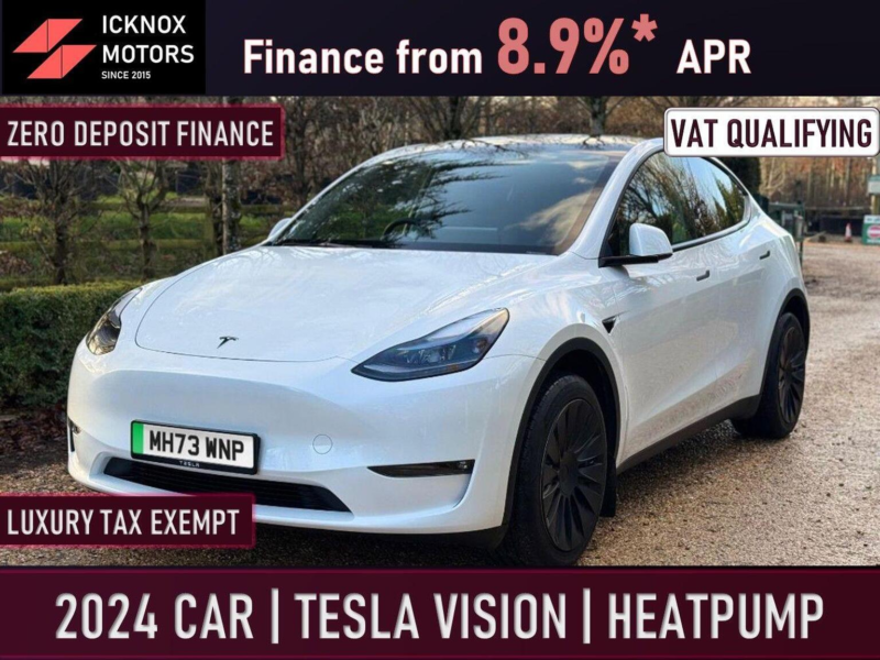 2024 Tesla Model Y (dual Motor) Long Range Auto 4wde 5dr in White — image 1