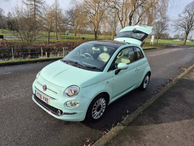 2016 Fiat 500 0.9 Twinair Lounge Hatchback 3dr Petrol Manual Euro 6 (s/s) (105 Ps) in Multicolour — image 1