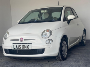 2015 Fiat 500 1.2 Lounge Dualogic Euro 6 (s/s) 3dr in White — image 2