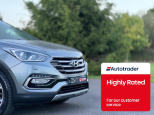 2015 Hyundai Santa Fe 2.2 Crdi Blue Drive Premium Se 4WD Euro 6 (s/s) 5dr (7 Seat) in Silver — image 2