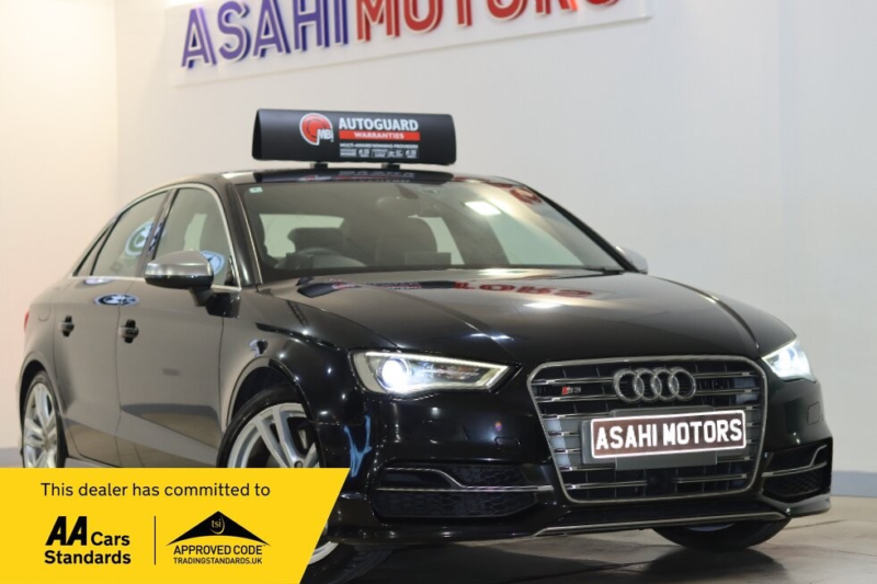 2014 Audi S3 2.0 Tfsi S Tronic Quattro Euro 6 (s/s) 4dr in Black — image 1