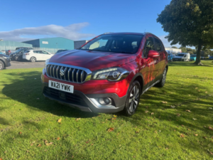 2021 Suzuki Sx4 S-Cross 1.4 Boosterjet Mhev Sz5 SUV 5dr Petrol Hybrid Manual Euro 6 (s/s) (129 Ps) in Red — image 2