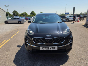 2021 Kia Sportage 1.6 T-Gdi 2 AWD Euro 6 (s/s) 5dr in Black — image 2