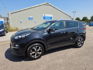 2021 Kia Sportage 1.6 T-Gdi 2 AWD Euro 6 (s/s) 5dr in Black — image 3
