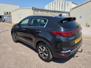 2021 Kia Sportage 1.6 T-Gdi 2 AWD Euro 6 (s/s) 5dr in Black — image 4