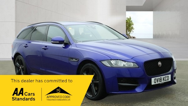 2018 Jaguar Xf D R-Sport in Blue — image 1