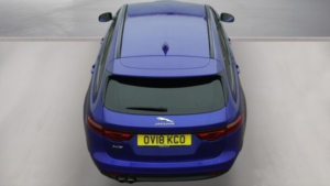 2018 Jaguar Xf D R-Sport in Blue — image 2