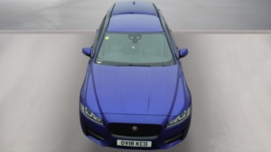 2018 Jaguar Xf D R-Sport in Blue — image 3