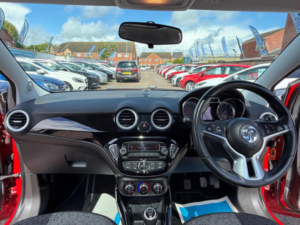 2017 Vauxhall Adam 1.2i Glam Euro 6 3dr in Red — image 2