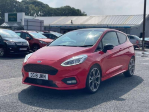 2018 Ford Fiesta 1.0t Ecoboost St-Line Euro 6 (s/s) 3dr in Red — image 2