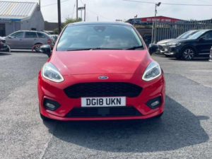 2018 Ford Fiesta 1.0t Ecoboost St-Line Euro 6 (s/s) 3dr in Red — image 3