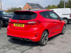 2018 Ford Fiesta 1.0t Ecoboost St-Line Euro 6 (s/s) 3dr in Red — image 4