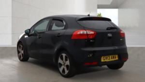 2013 Kia Rio 1.4 3 Black 5dr 13 Stamps+heated Seats in Black — image 2