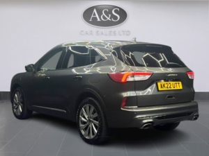 2022 Ford Kuga 2.5 Kuga Vignale 5 Door 2.5 Duratec PHEV 225ps Fwd CVT Automatic in Grey — image 2