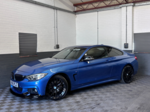 2015 BMW 4 Series 2.0 420d M Sport Coupe 2dr Diesel Auto Euro 6 (s/s) (190 Ps) in Blue — image 2
