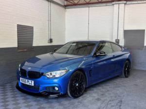 2015 BMW 4 Series 2.0 420d M Sport Coupe 2dr Diesel Auto Euro 6 (s/s) (190 Ps) in Blue — image 4
