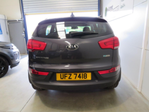 2014 Kia Sportage 1.7 Crdi Ecodynamics 3 2WD Euro 5 (s/s) 5dr in Silver — image 5