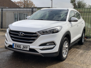 2016 Hyundai Tucson 1.6 Tucson Se Nav 1.6 Gdi 132ps Bd in White — image 3