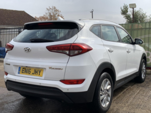 2016 Hyundai Tucson 1.6 Tucson Se Nav 1.6 Gdi 132ps Bd in White — image 4