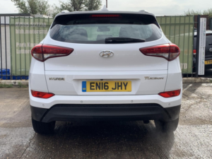 2016 Hyundai Tucson 1.6 Tucson Se Nav 1.6 Gdi 132ps Bd in White — image 5