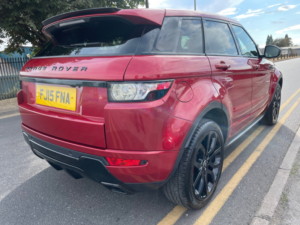 2015 Land Rover Range Rover Evoque 2.2 Sd4 Dynamic SUV 5dr Diesel Auto 4WD Euro 5 (s/s) (190 Ps) in Red — image 5
