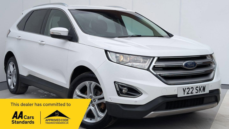 2016 Ford Edge 2.0 Tdci Titanium Powershift AWD Euro 6 (s/s) 5dr in White — image 1