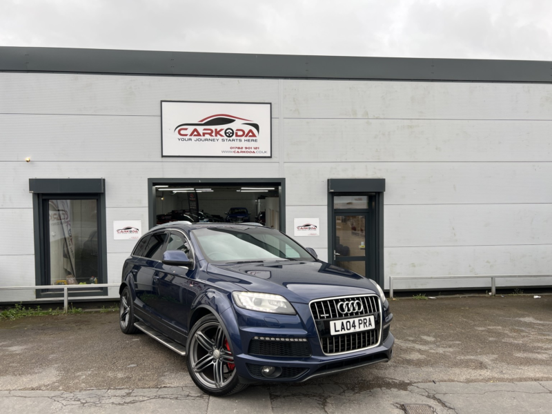 2013 Audi Q7 3.0 Tdi V6 S Line Plus in Blue — image 1