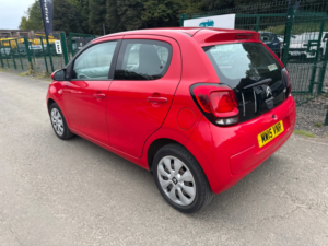 2015 Citroen C1 1.0 Vti Feel Hatchback 5dr Petrol Manual Euro 5 (euro 5) (68 Ps) in Red — image 3