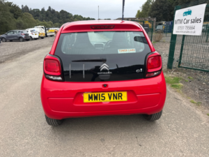 2015 Citroen C1 1.0 Vti Feel Hatchback 5dr Petrol Manual Euro 5 (euro 5) (68 Ps) in Red — image 4