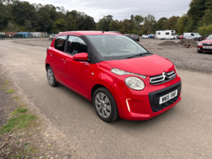 2015 Citroen C1 1.0 Vti Feel Hatchback 5dr Petrol Manual Euro 5 (euro 5) (68 Ps) in Red — image 6