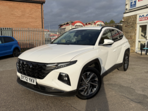 2022 Hyundai Tucson 1.6 Tucson Prem 150ps 22 in White — image 2