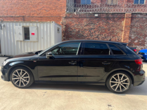 2017 Audi A3 1.4 Tfsi Cod Black Edition Sportback Euro 6 (s/s) 5dr in Black — image 3